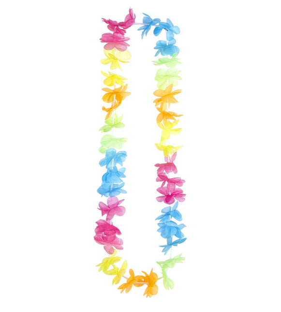 Farvet Hawaii-krans Bright