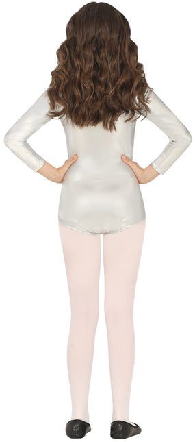 Pigetrøje Silver Metallic