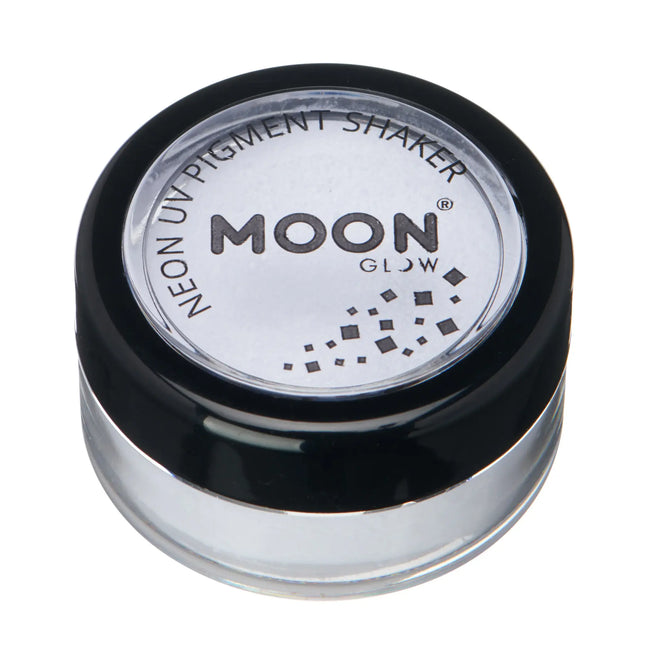 Moon Glow Neon UV Pigment Shakers Hvid 5g