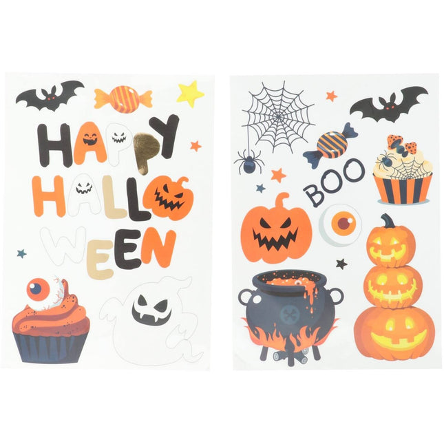 Halloween Raamdecoratie stickers Treat
