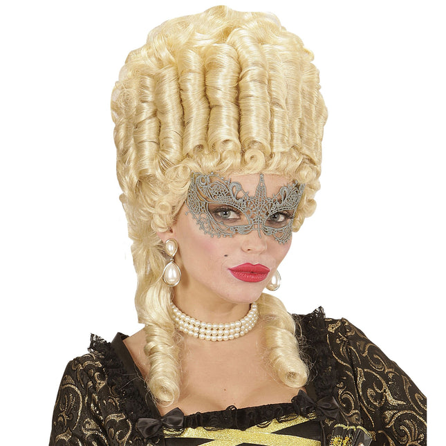 Blonde øjenmaske elfenbensfarve