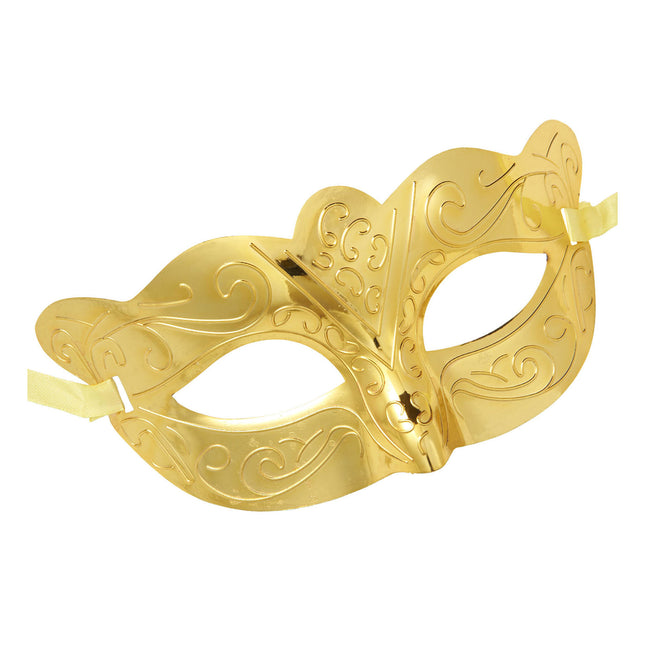Golden Eye Mask Metallic