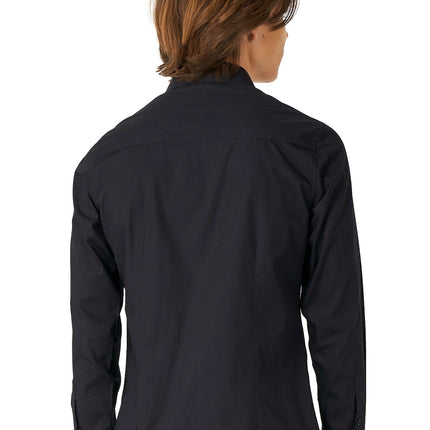 Sort skjorte dreng teenager <tc>OppoSuits</tc>