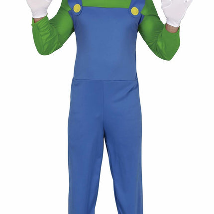 Super Mario-kostume Luigi til mænd