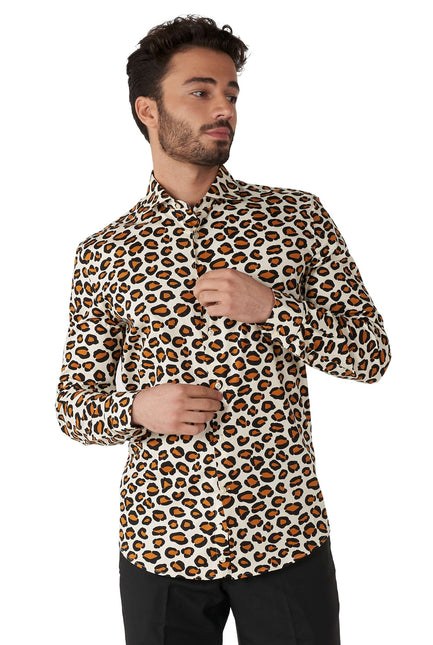 Panther-skjorte til mænd <tc>OppoSuits</tc>
