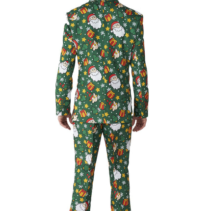 Grønt jakkesæt til jul