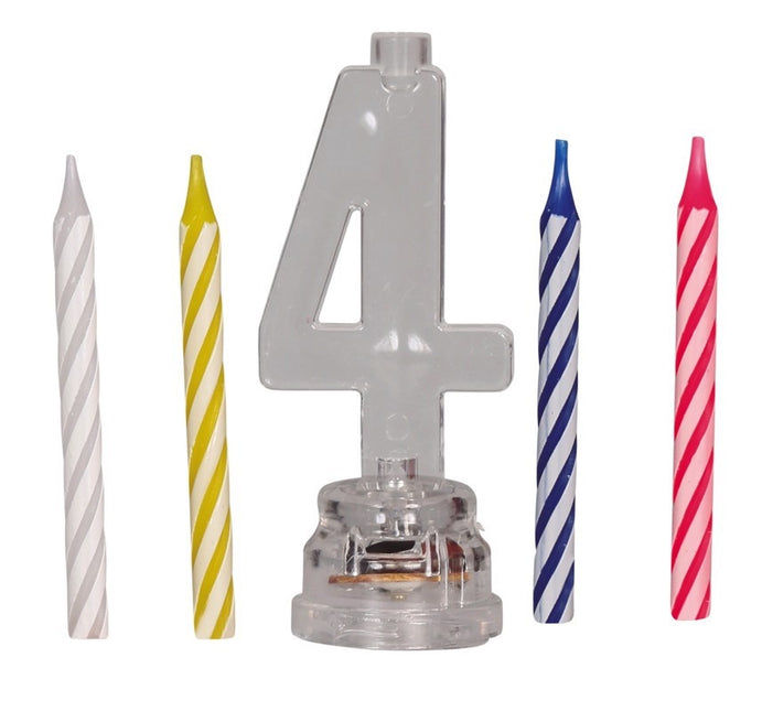 Lysestage 4 år Led 13cm