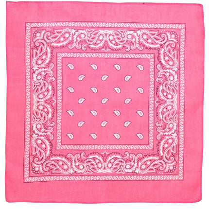 Hippie 60S Bandana Pink 55cm