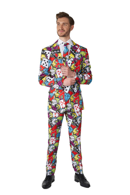 Casino spillekort ikoner jakkesæt mænd <tc>Suitmeister</tc>