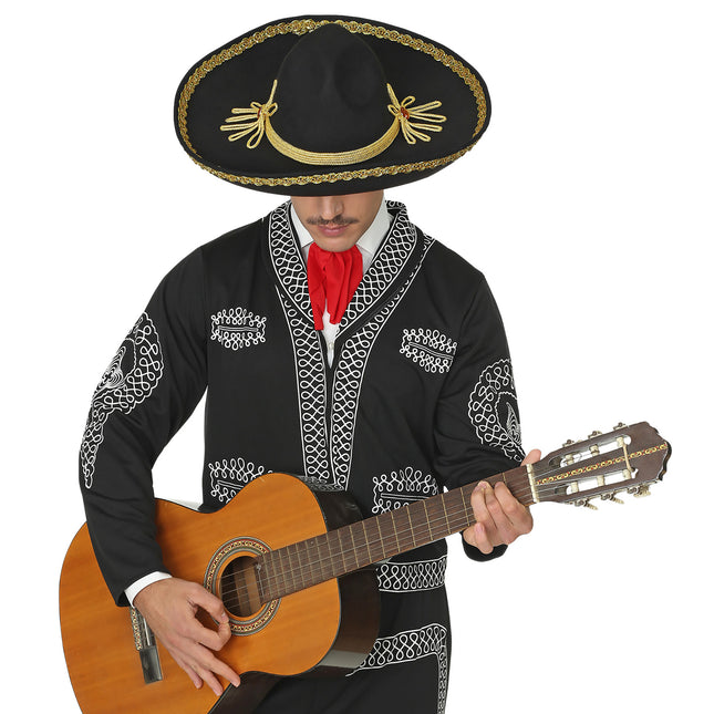 Hat mexicansk luksus 50 cm