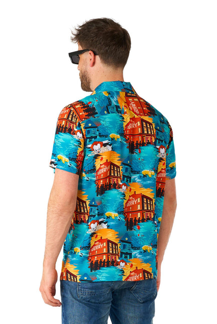 IT kortærmet skjorte til mænd <tc>OppoSuits</tc>