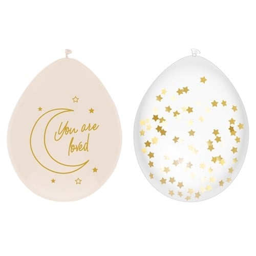 Fødselsballoner Safari 30 cm 6 stk