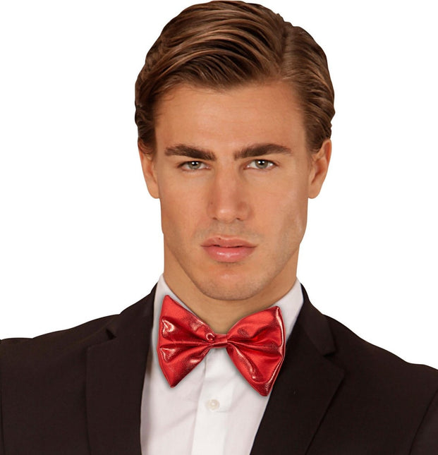 Rød sløjfe metallic