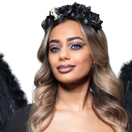 Lilla sorte farvede linser