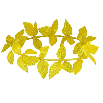 Gyldent pandebånd-guirlande