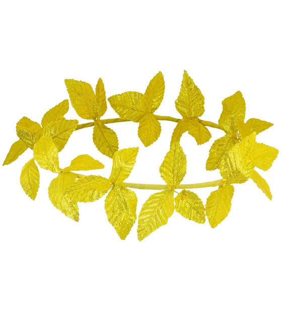 Gyldent pandebånd-guirlande