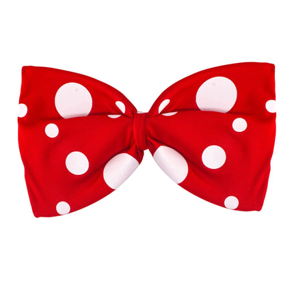 Klovn med rød sløjfe