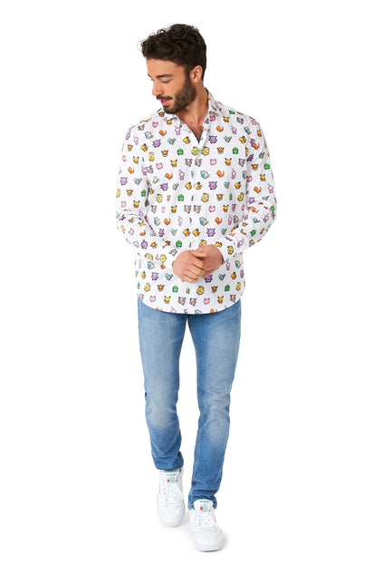 Pixel Pokémon Shirt Men <tc>OppoSuits</tc>