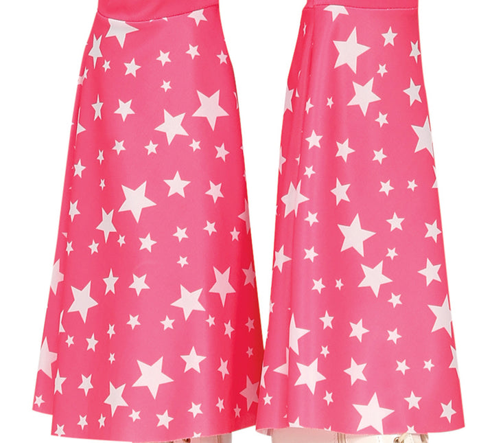 Cowgirl-kostume lyserød dame