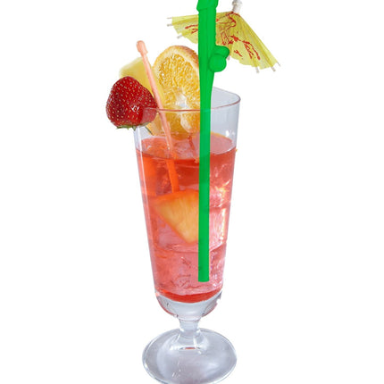 Farvede sugerør Pecker