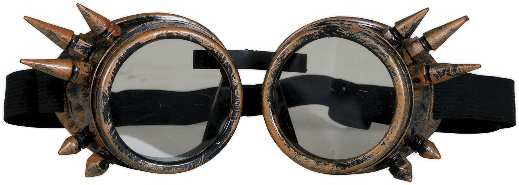 Steampunk-briller brun