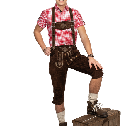 Lederhose brun mænd lang