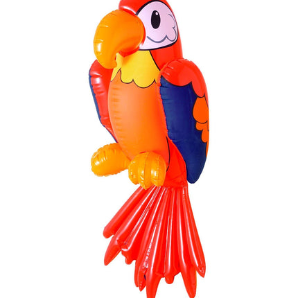 Oppustelig papegøje 60 cm