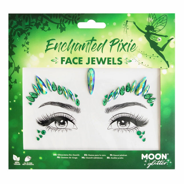Moon Glitter Face Jewels Fortryllet Pixie