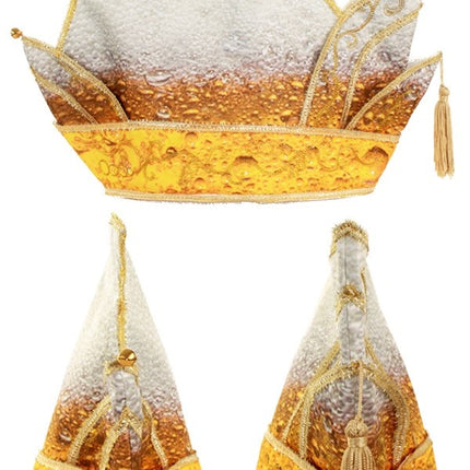 Prince Pils Cap Gold Galon Størrelse 63