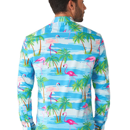 Hawaii Flamingo Shirt Men <tc>OppoSuits</tc>