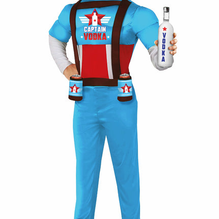 Kaptajn Vodka kostume mænd