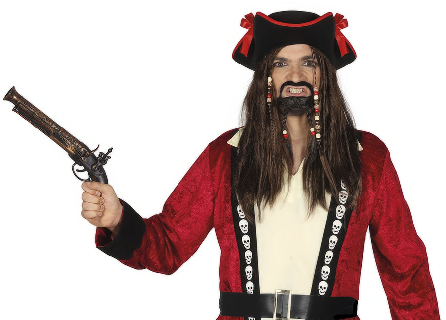 Pirat falsk pistol 28 cm