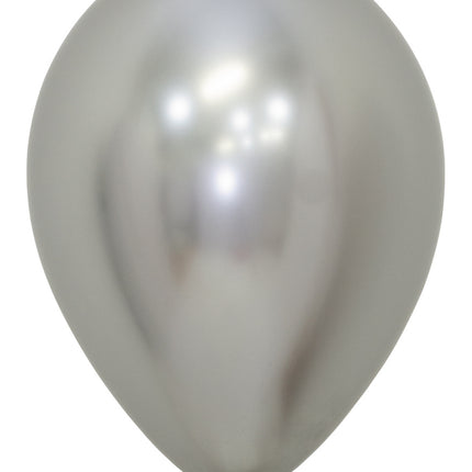 Balloner Reflex Silver 30cm 50stk