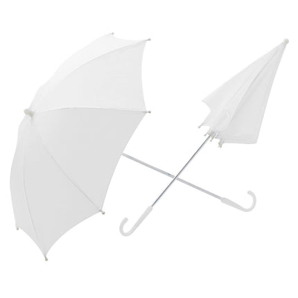 Hvid paraply 60 cm