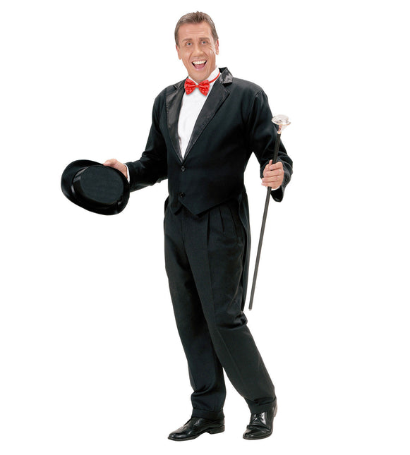 Rød sløjfe med pailletter