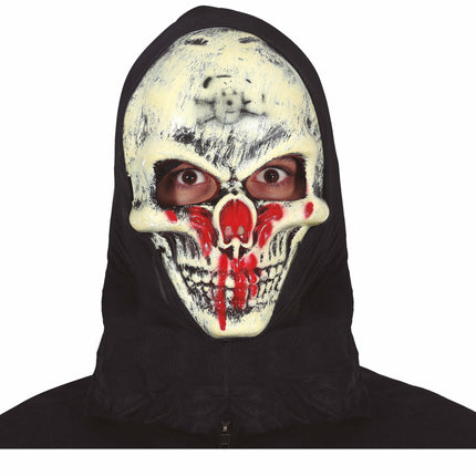 Halloween-maske kranium blod