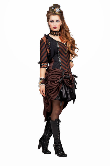 Steampunk-kjole til damer Steampunk