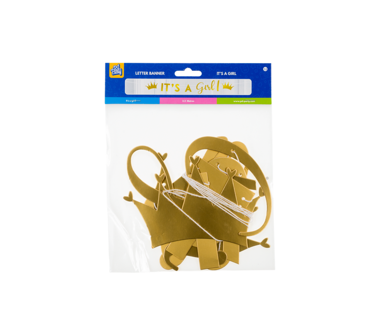 It's A Girl Bogstavguirlande