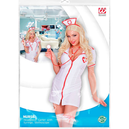 Rødt sygeplejerskesæt