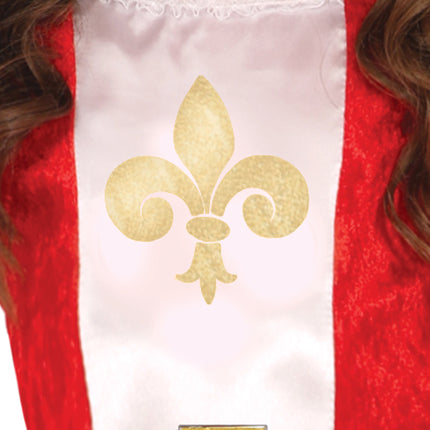 Musketer-pige kostume