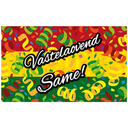 Vægflag Vastelaovend Same 90X150