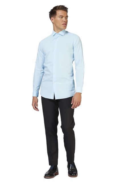 Lyseblå skjorte mænd <tc>OppoSuits</tc>