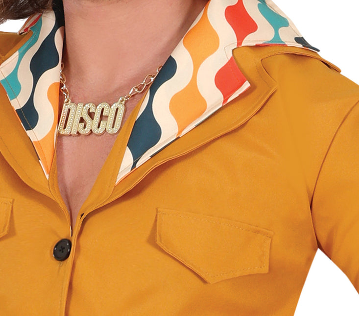 Disco-dragt orange mænd