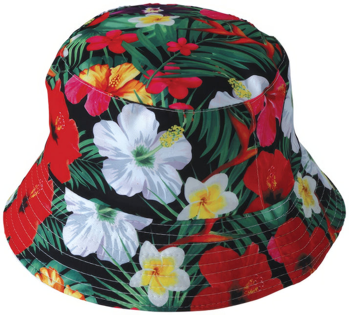 Hawaii Bucket Hat Blomster
