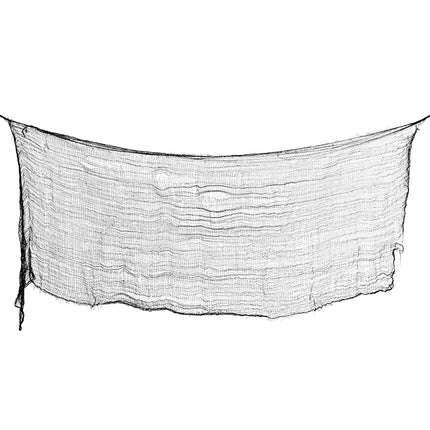 Sort Halloween-kjole 1,83 m