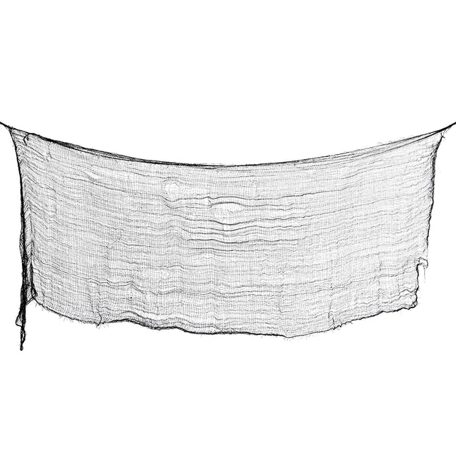 Sort Halloween-kjole 1,83 m