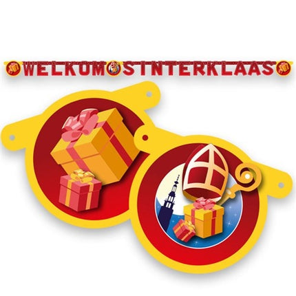 Brevbanner Velkommen Sinterklaas 2.10M