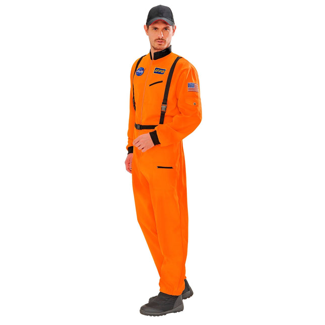 Astronautdragt Orange Space til mænd