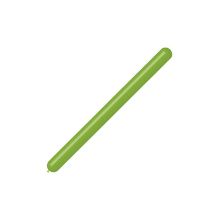 Æblegrønne modelleringsballoner 7,5 cm 150 cm 100 stk