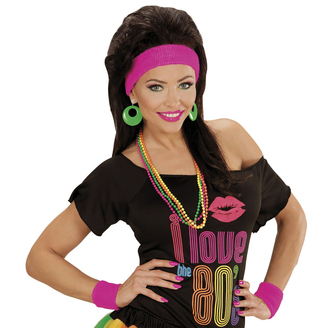 Neon-grønne øreringe